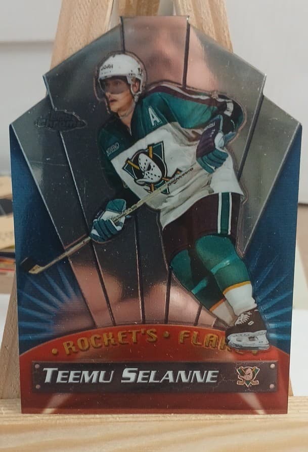 Flare Teemu Selanne 2000 Topps Chrome