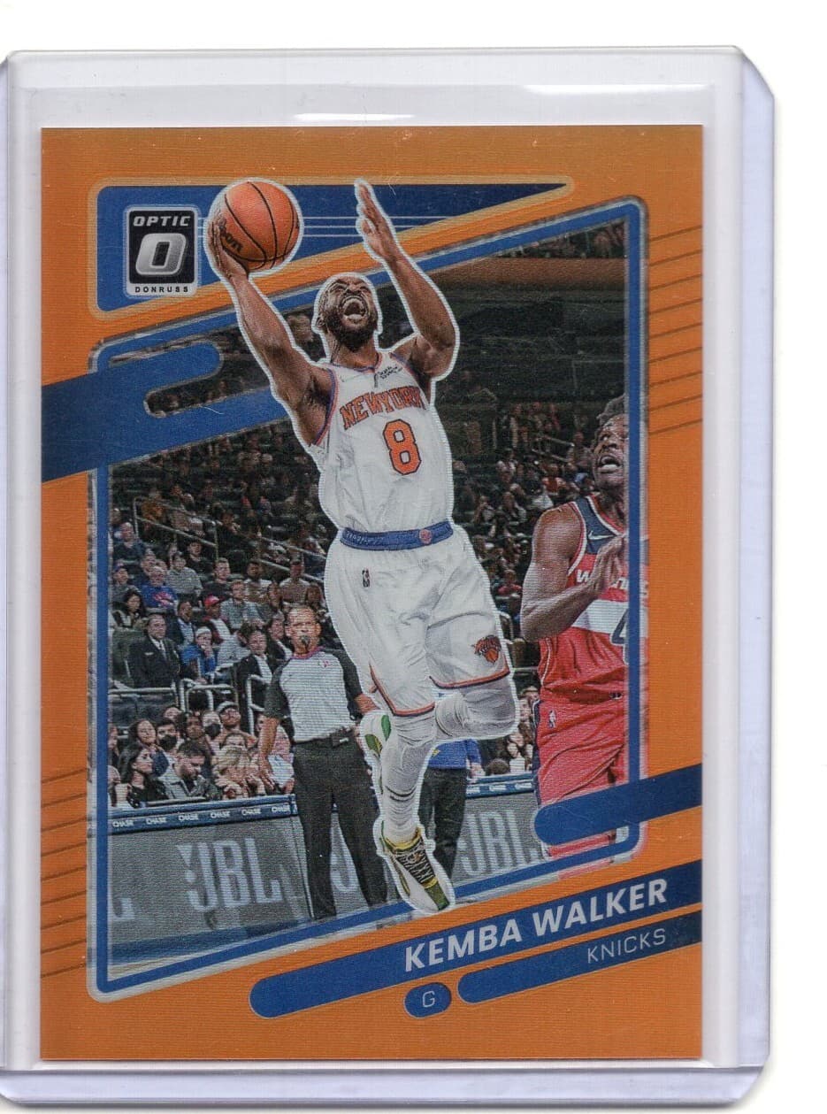 -22 Basketball KEMBA WALKER /1 2021 Donruss Optic 2021 Donruss Optic
