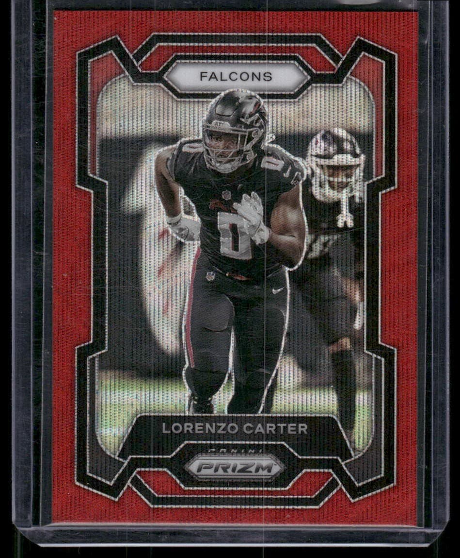 Lorenzo Carter Red 2023 Panini Prizm 2023 Panini Prizm