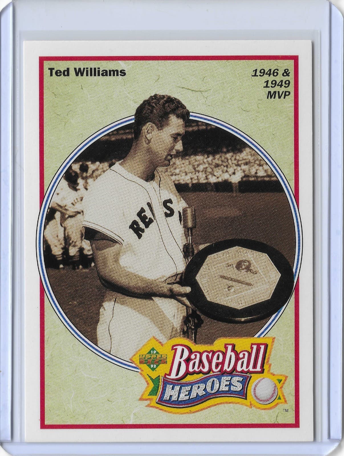 Ted Williams 1992 Upper Deck