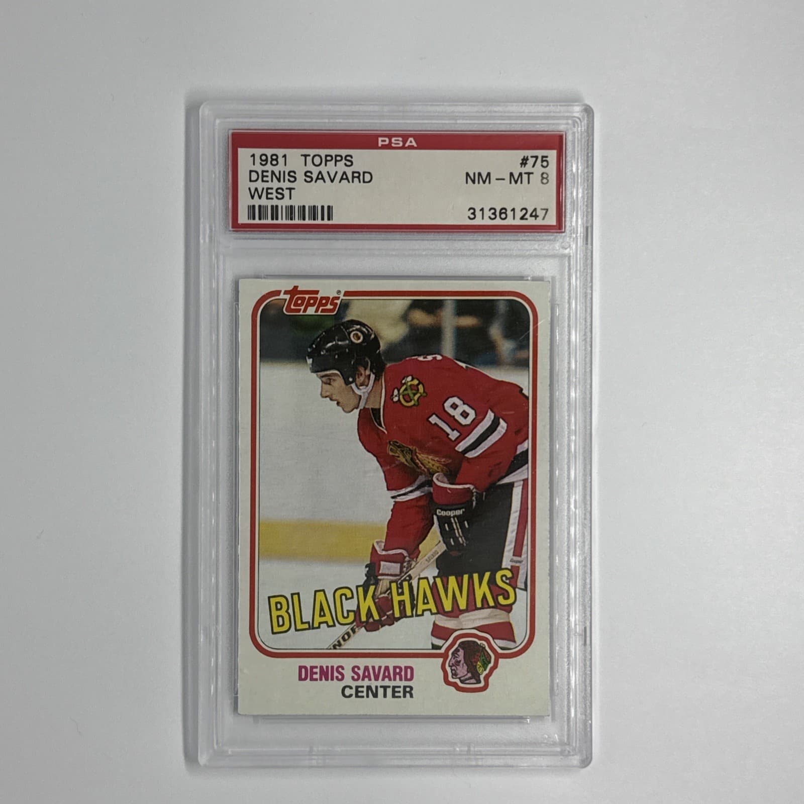 Hockey West Denis 1981 Topps 1981 Topps