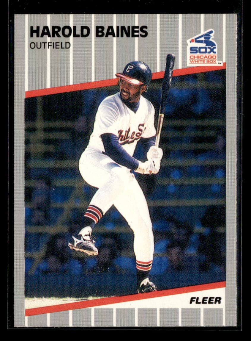 Harold Baines 1989 Fleer 1989 Fleer