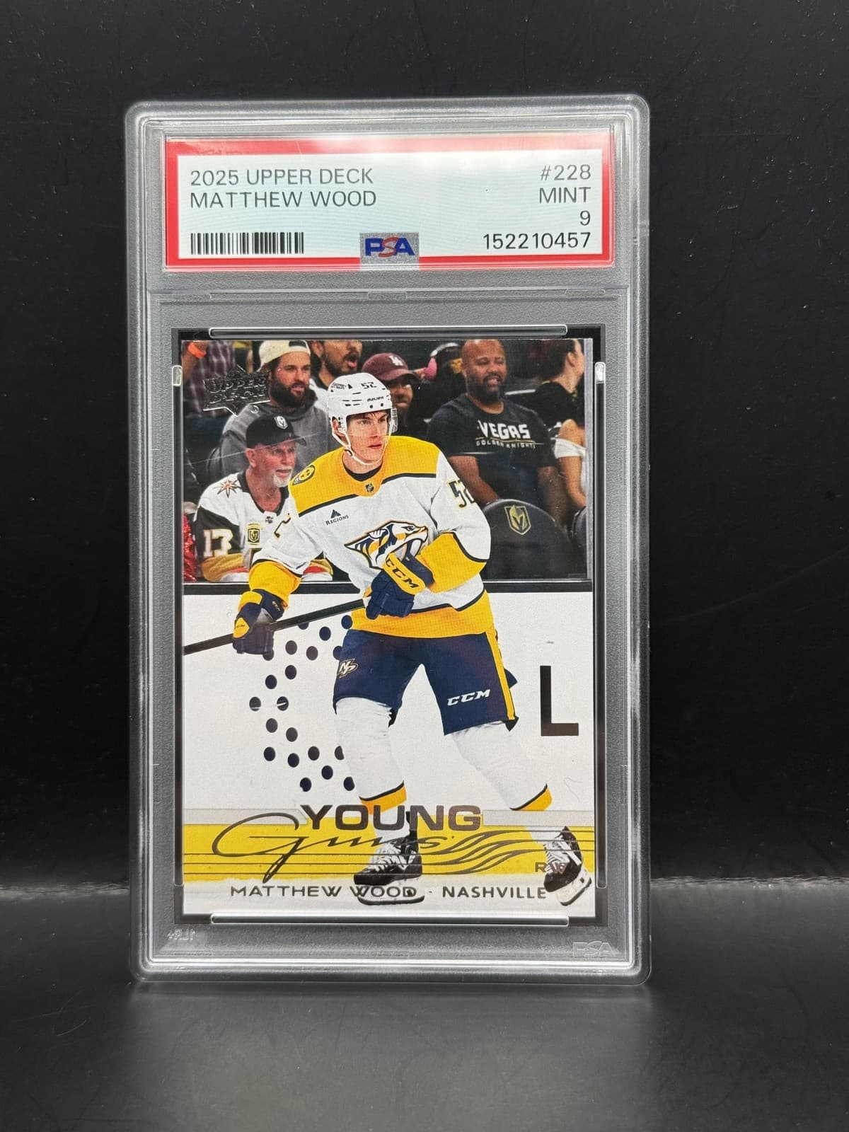 Matthew Wood trading card