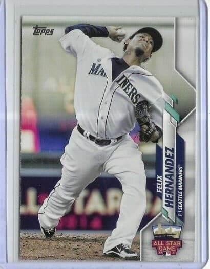 Felix Hernandez Seattle 2020 Topps Update