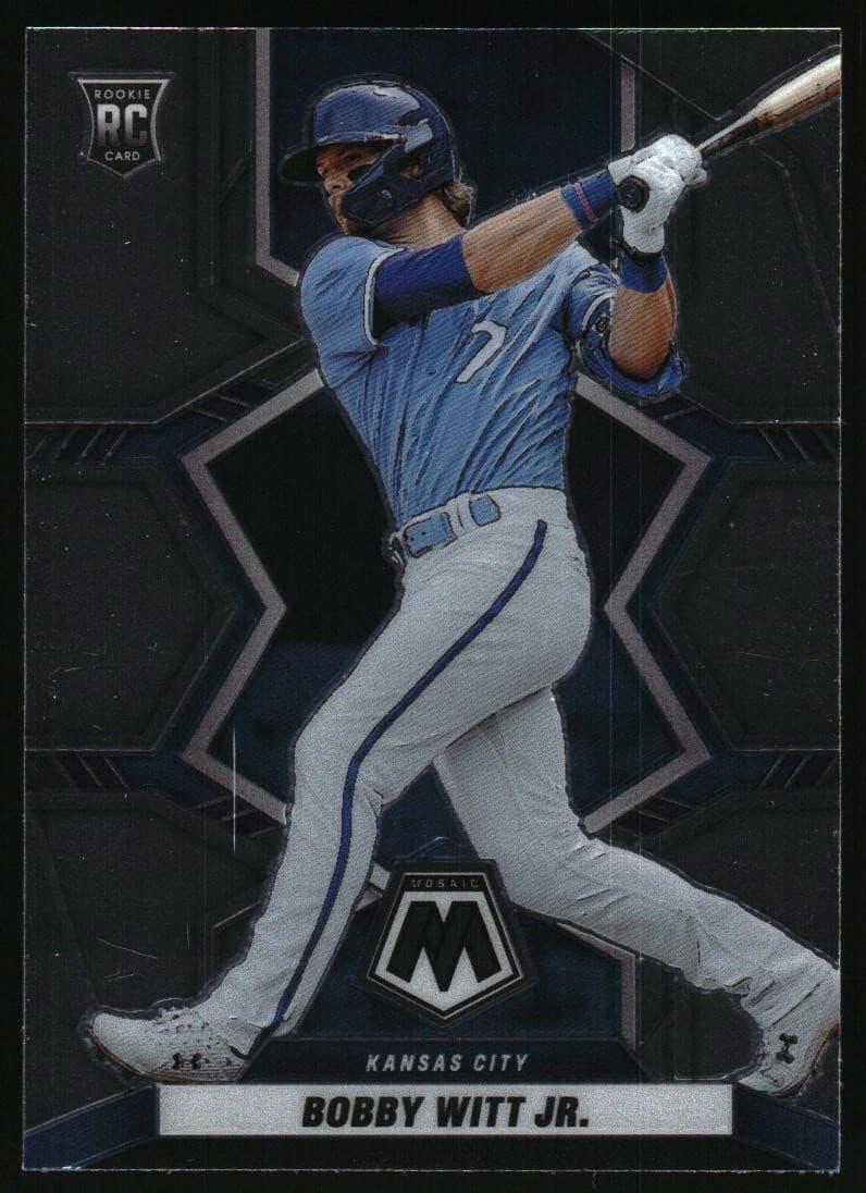 Bobby Witt Jr 2022 Panini Mosaic 2022 Panini Mosaic