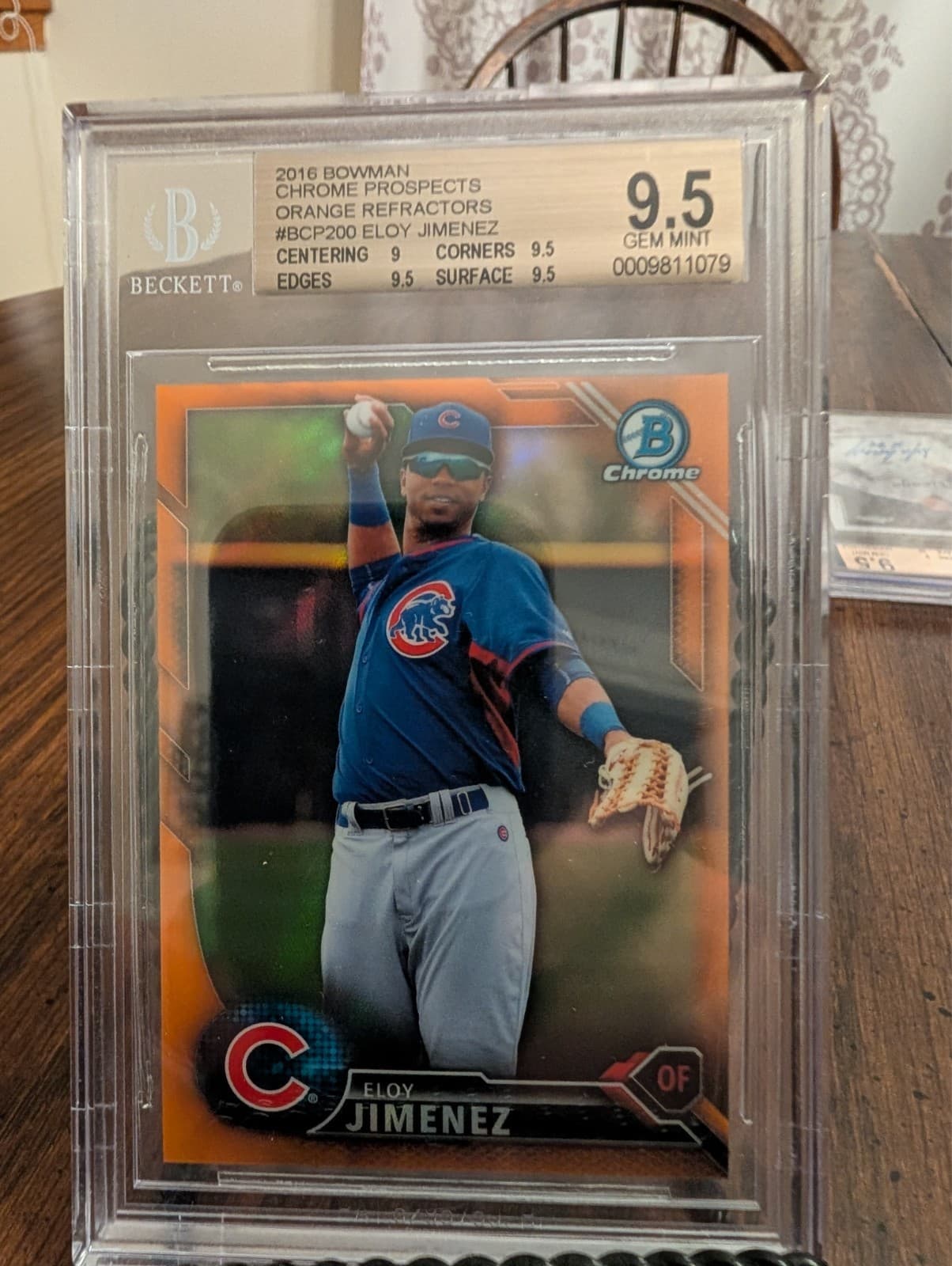 Prospects Eloy Jimenez 2016 Bowman Chrome 2016 Bowman Chrome orange-refractor