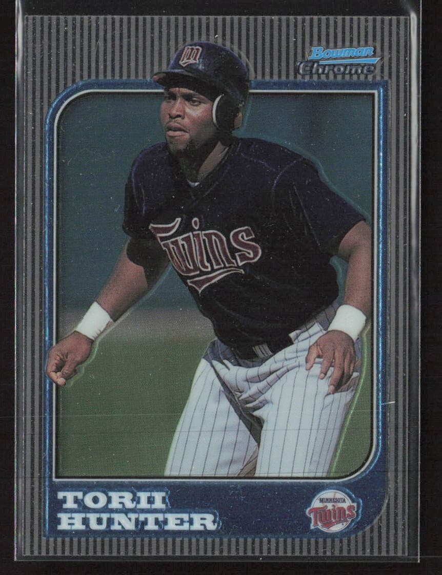 Torii Hunter Minnesota 1997 Bowman Chrome 1997 Bowman Chrome