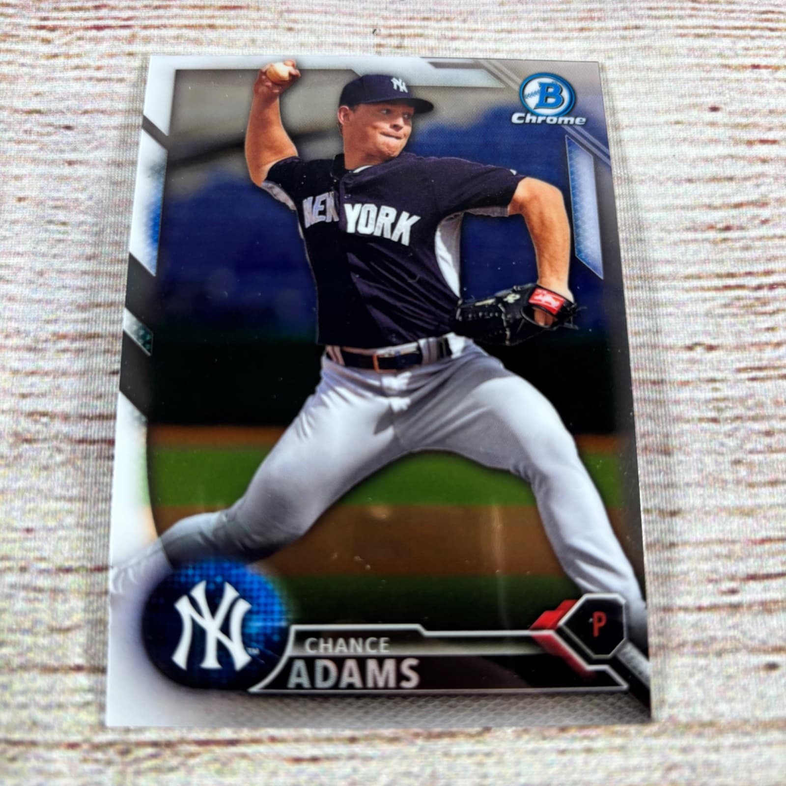 Prospects Chance Adams 2016 Bowman Chrome