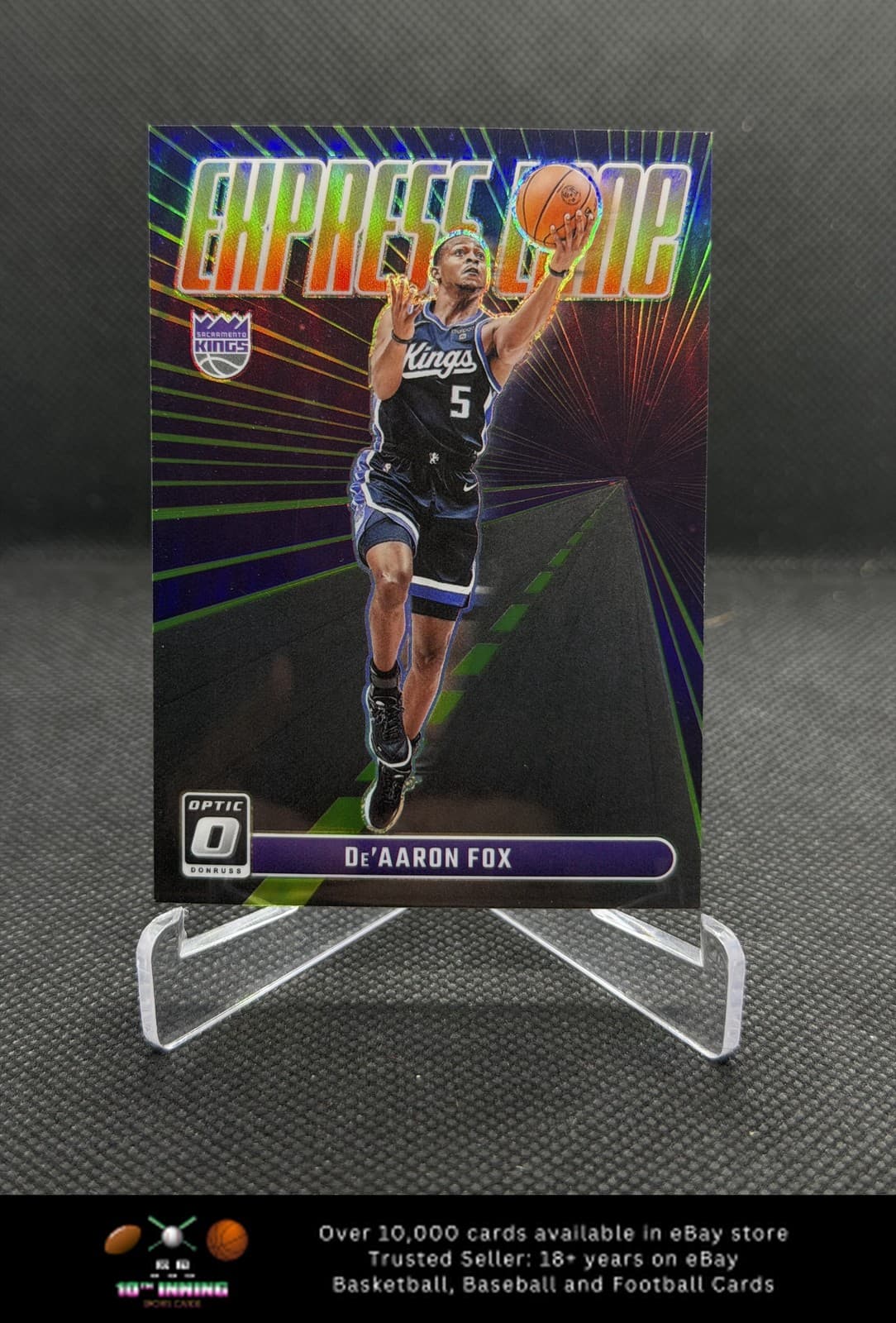 Express Lane Lime 2023 Donruss Optic 2023 Donruss Optic green