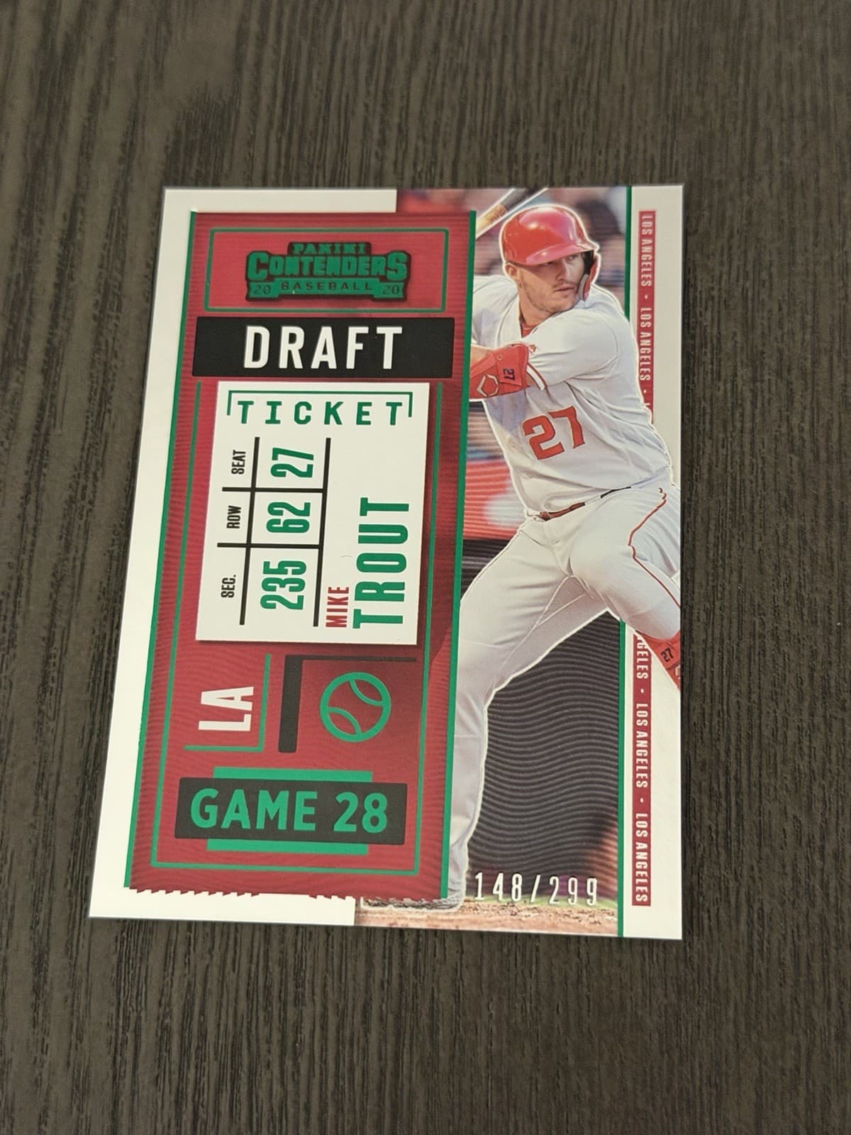 Draft Ticket Green 2020 Panini Contenders 2020 Panini Contenders