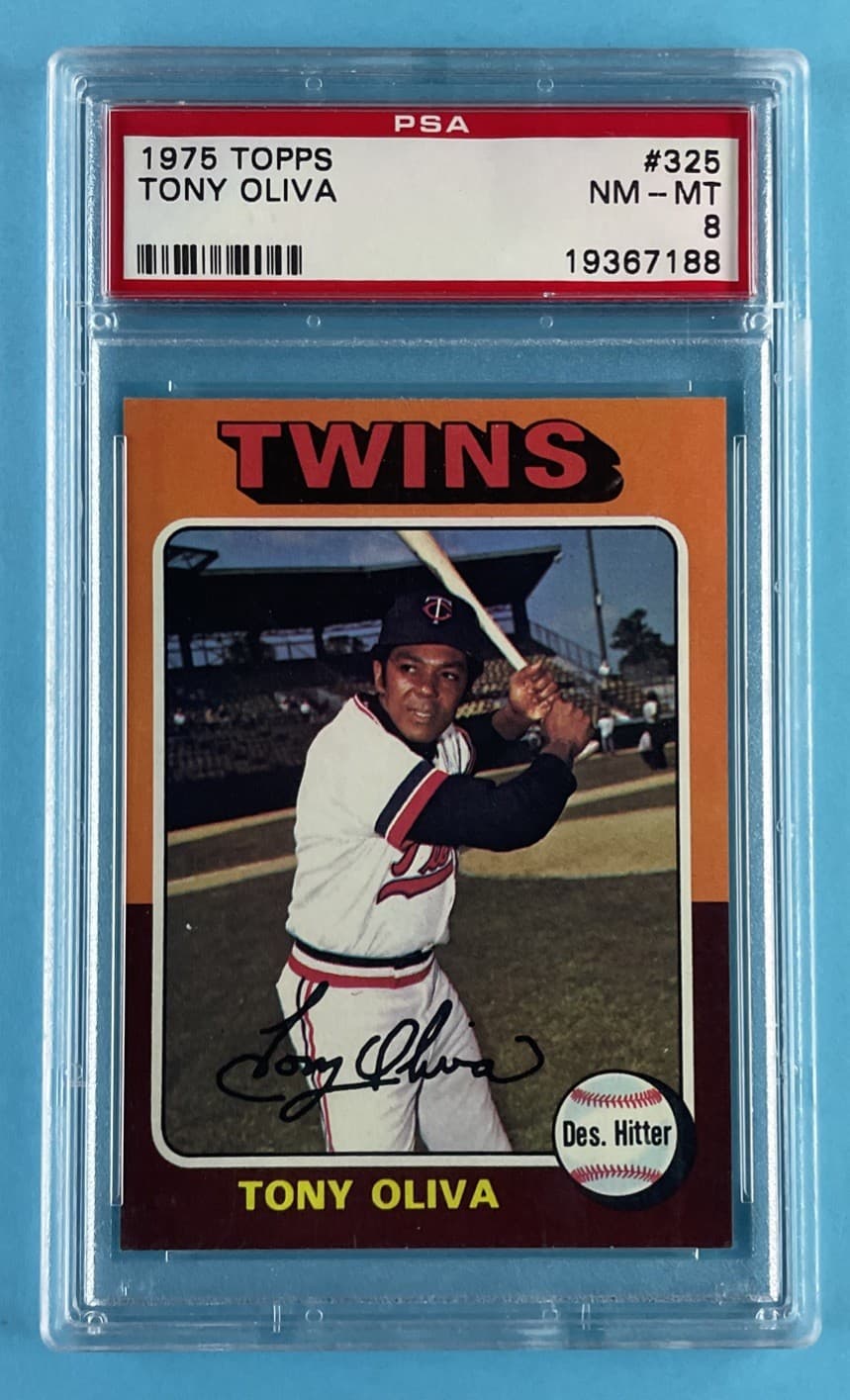 Tony Oliva 1975 topps O-Pee-Chee