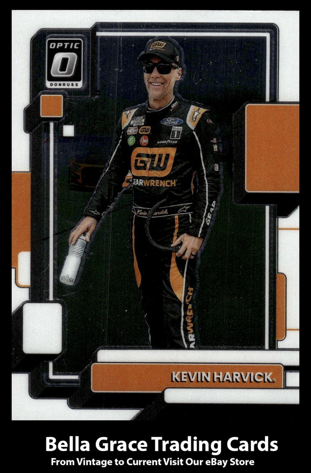 Kevin Harvick trading card