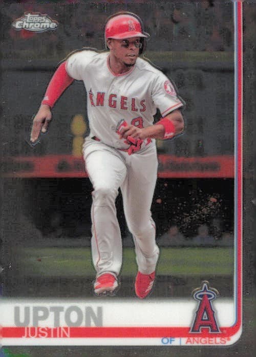 Justin Upton Los 2019 Topps Chrome
