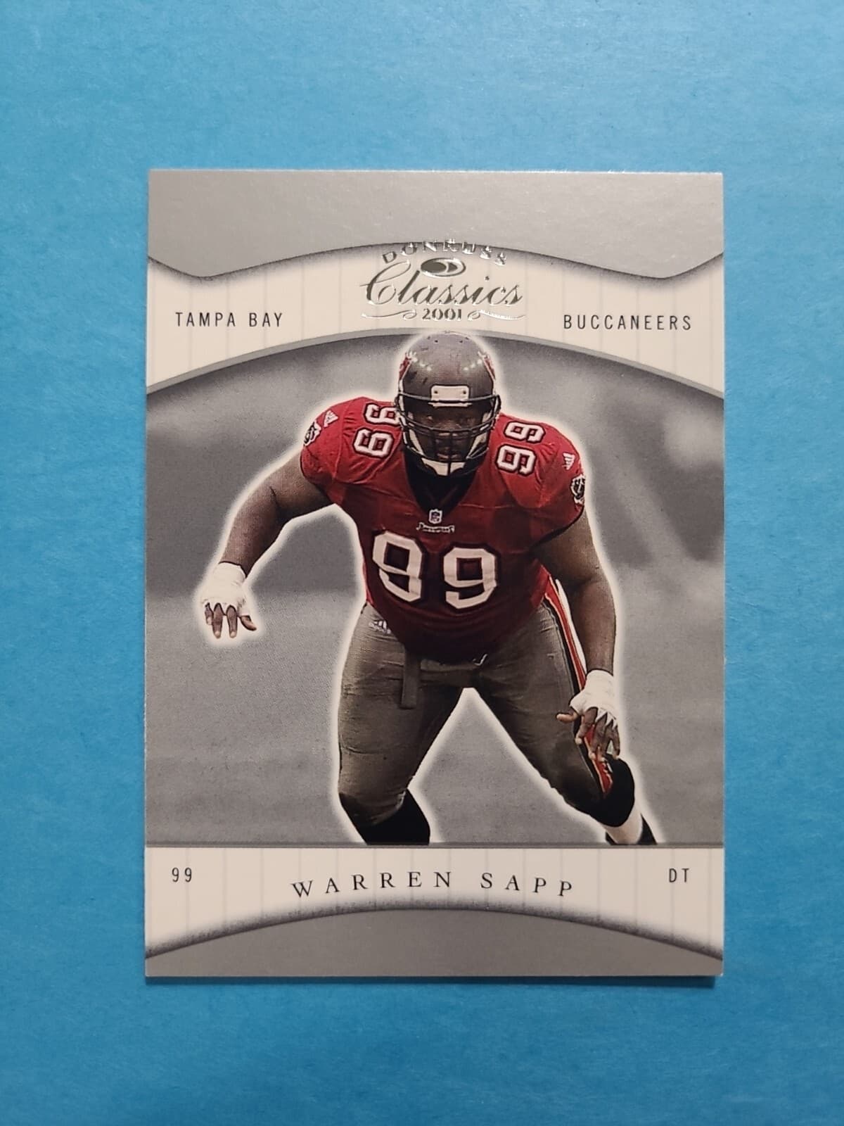 WARREN SAPP CLASSICS FOOTBALL 2001 Donruss 2001 Donruss
