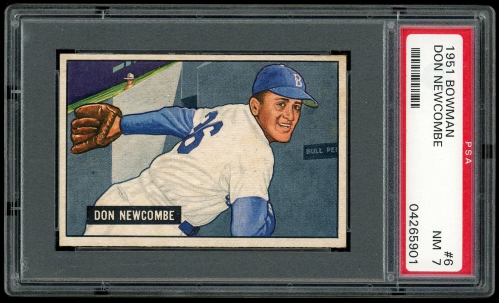 Don Newcombe trading card
