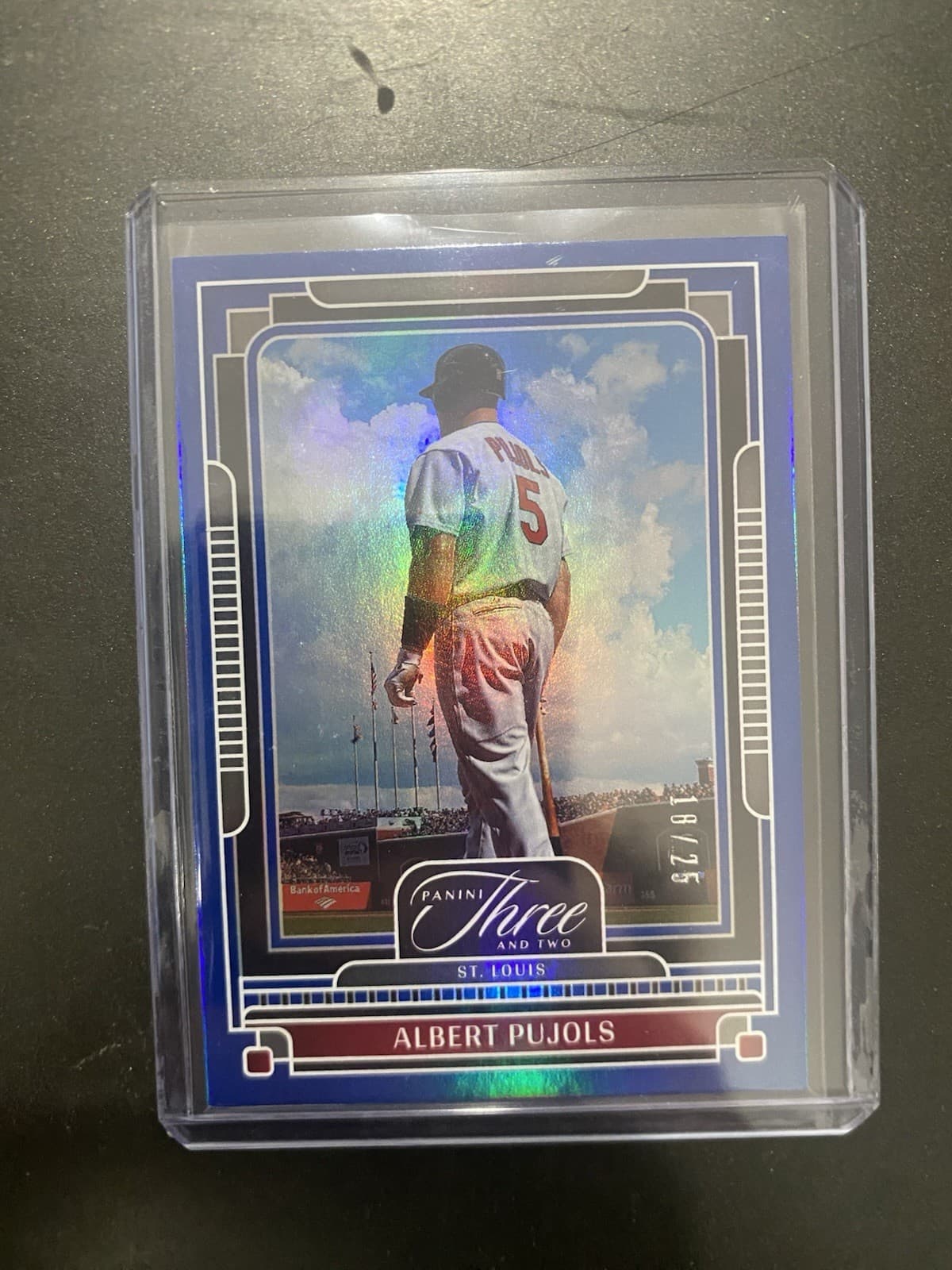 Albert Pujols Three 2025 Panini