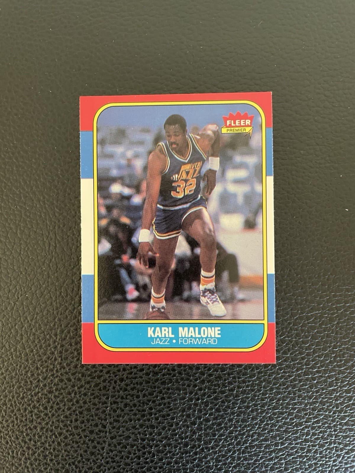 Basketball Karl Malone 1986 Fleer