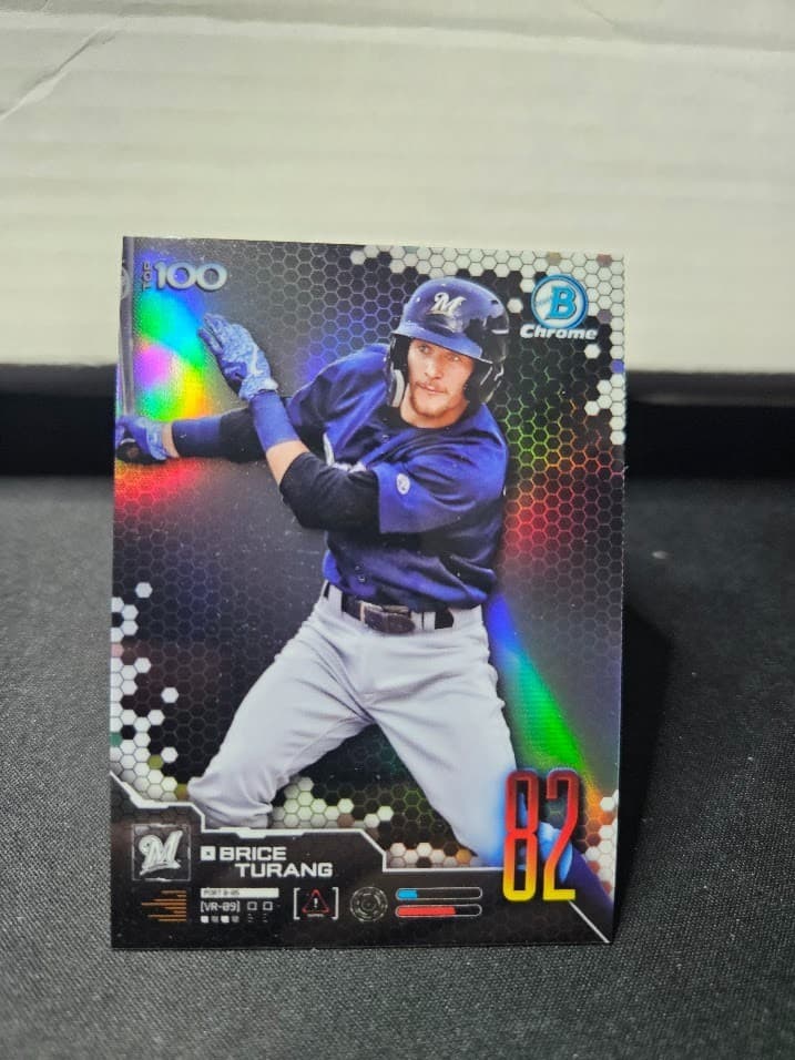 Brice Turang Scouts 2019 Bowman Chrome 2019 Bowman Chrome