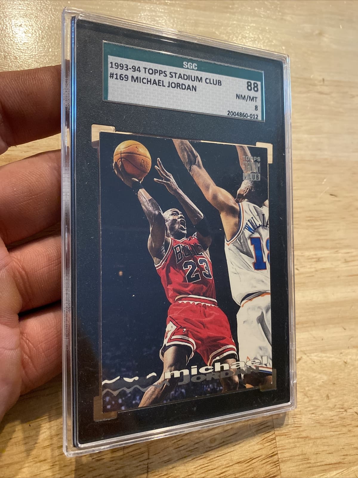Michael Jordan Basketball 1993 Topps Stadium Club 1993 Topps Stadium Club