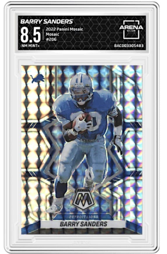 Barry Sanders Mosaic 2022 Panini Mosaic 2022 Panini Mosaic