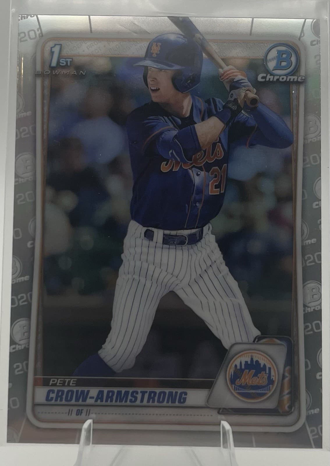 Pete Crow 2020 Bowman Draft