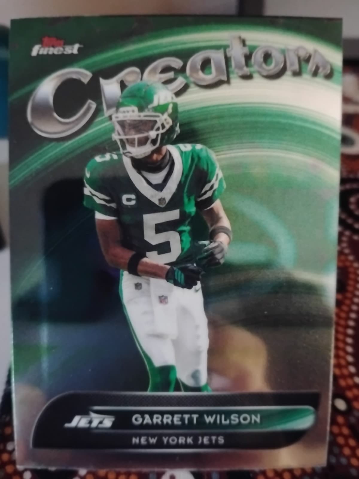 Garrett Wilson 2025 Topps Finest 2025 Topps Finest