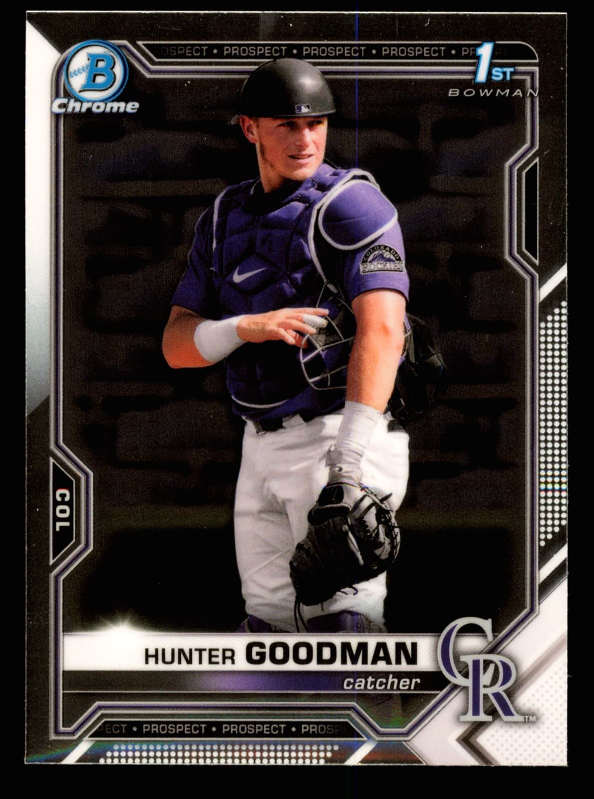 Hunter Goodman 2021 Bowman Draft 2021 Bowman Draft