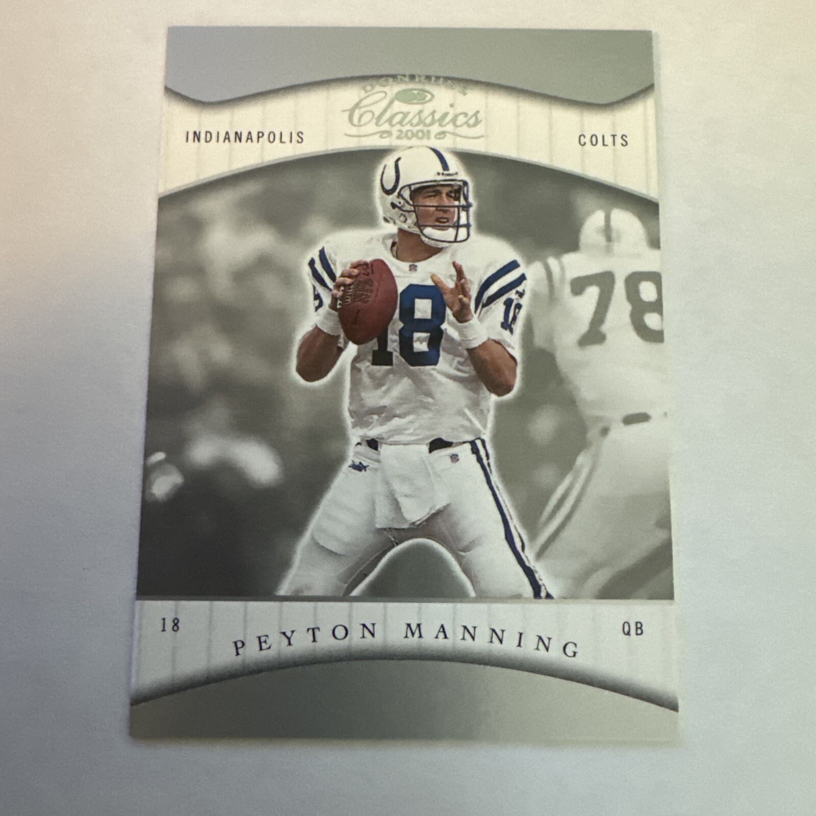 Classics Football Peyton 2001 Donruss 2001 Donruss