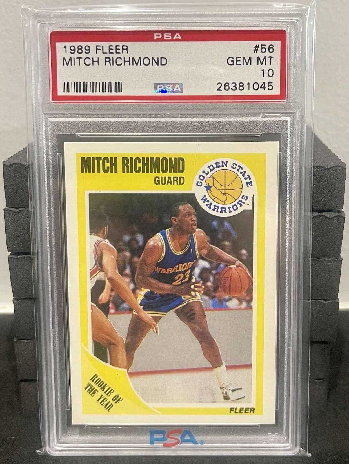 Mitch Richmond 1989 Fleer