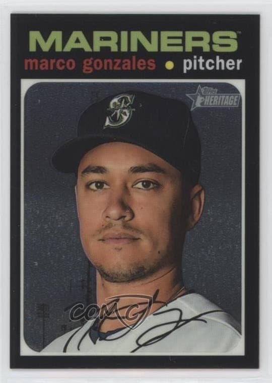Marco Gonzales 2020 Topps Heritage 2020 Topps Heritage