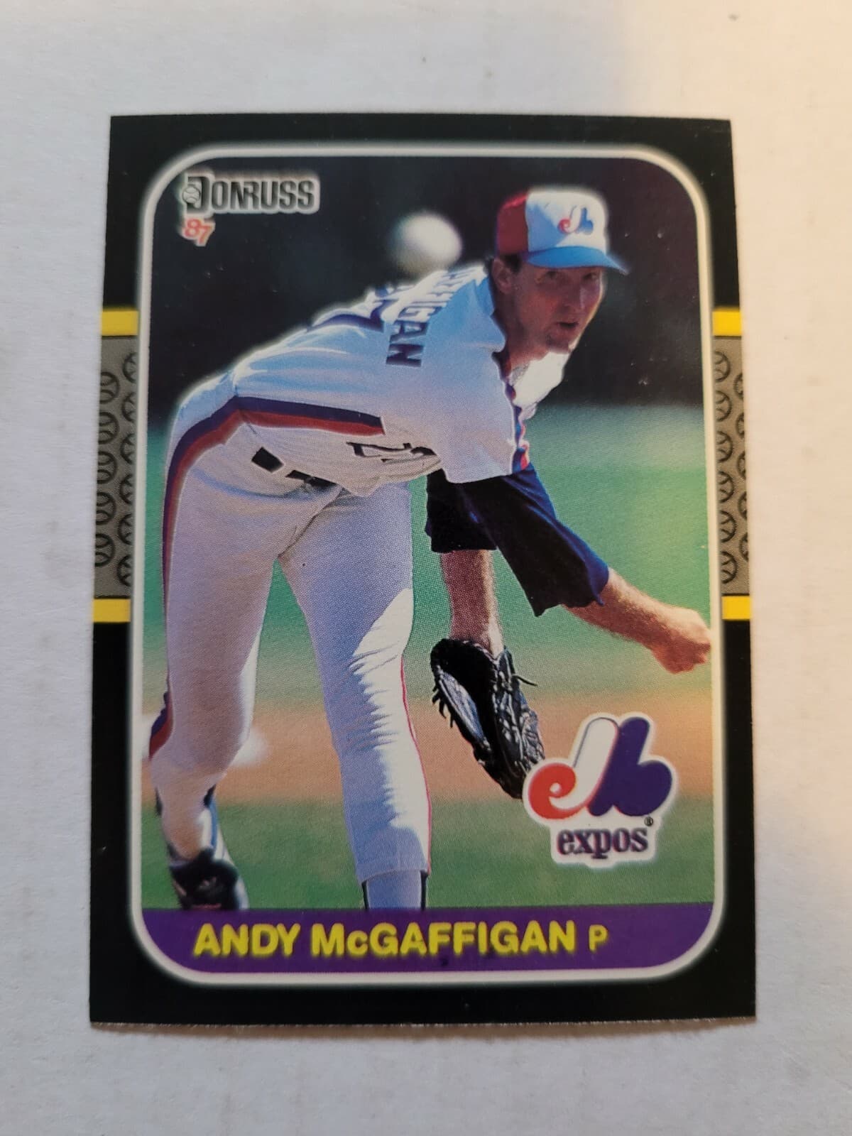 ANDY MCGAFFIGAN NM 1987 Donruss 1987 Donruss