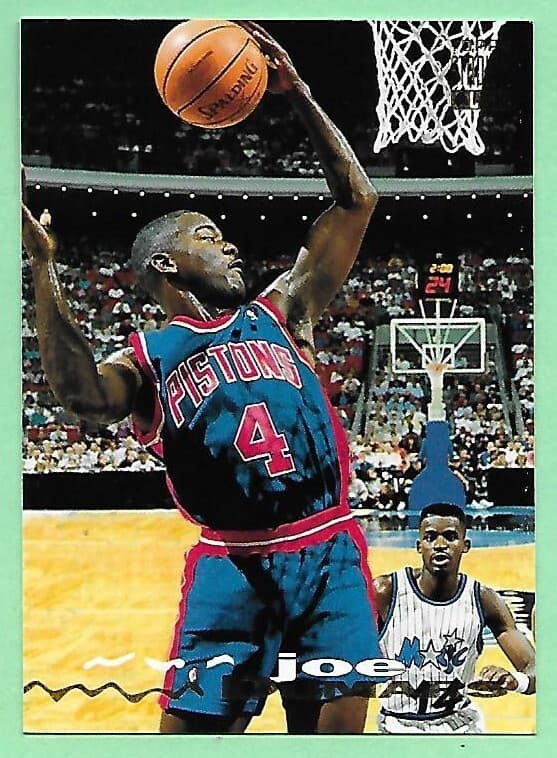 Basketball Joe Dumars 1993 Topps Stadium Club 1993 Topps Stadium Club