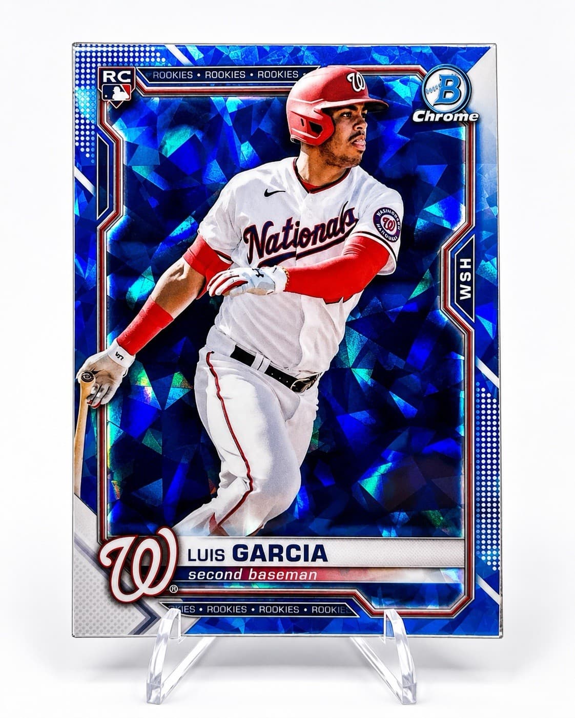 Luis Garcia Sapphire 2021 Bowman Chrome