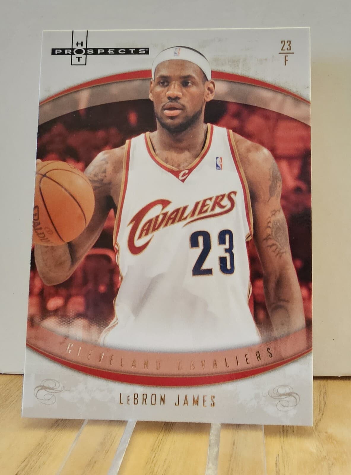 -08 LEBRON JAMES HOT PROSPECTS 2007 Fleer 2007 Fleer