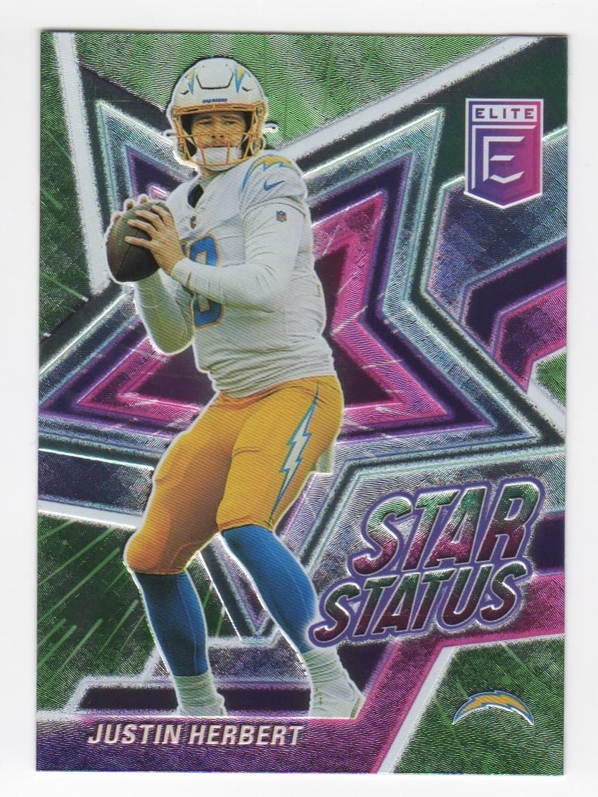 Justin Herbert Elite 2021 Donruss