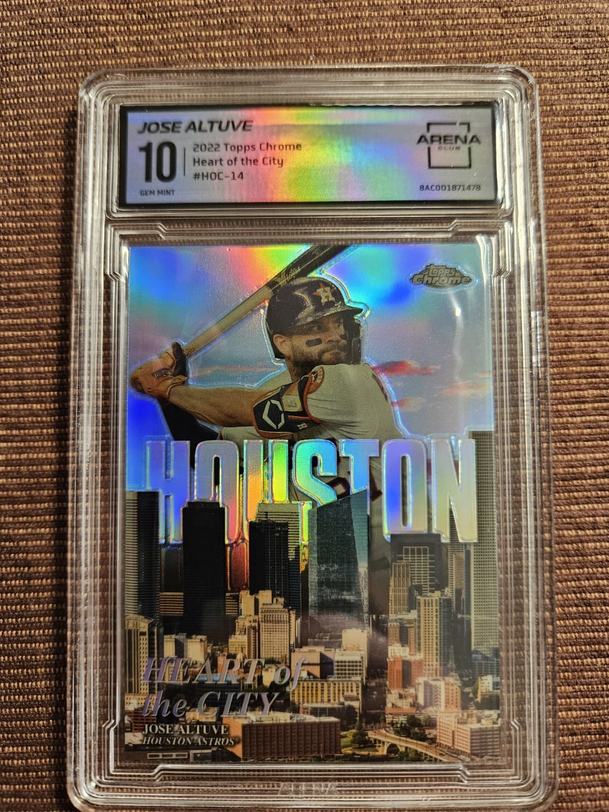 City Jose Altuve 2022 Topps Chrome