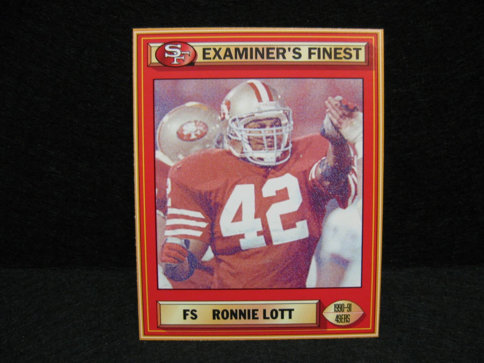 Ronnie Lott San 1990 Unknown