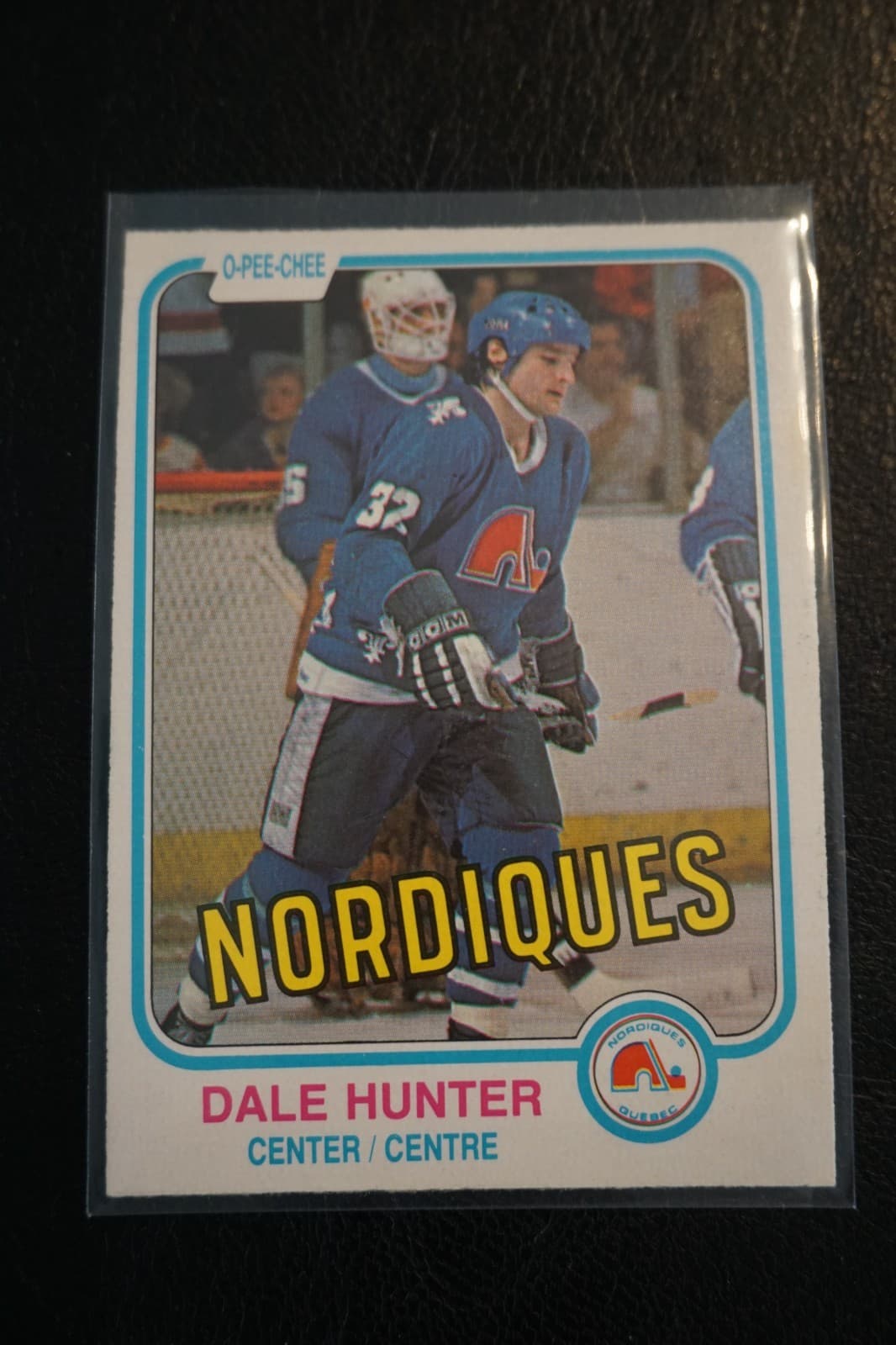 Dale Hunter trading card