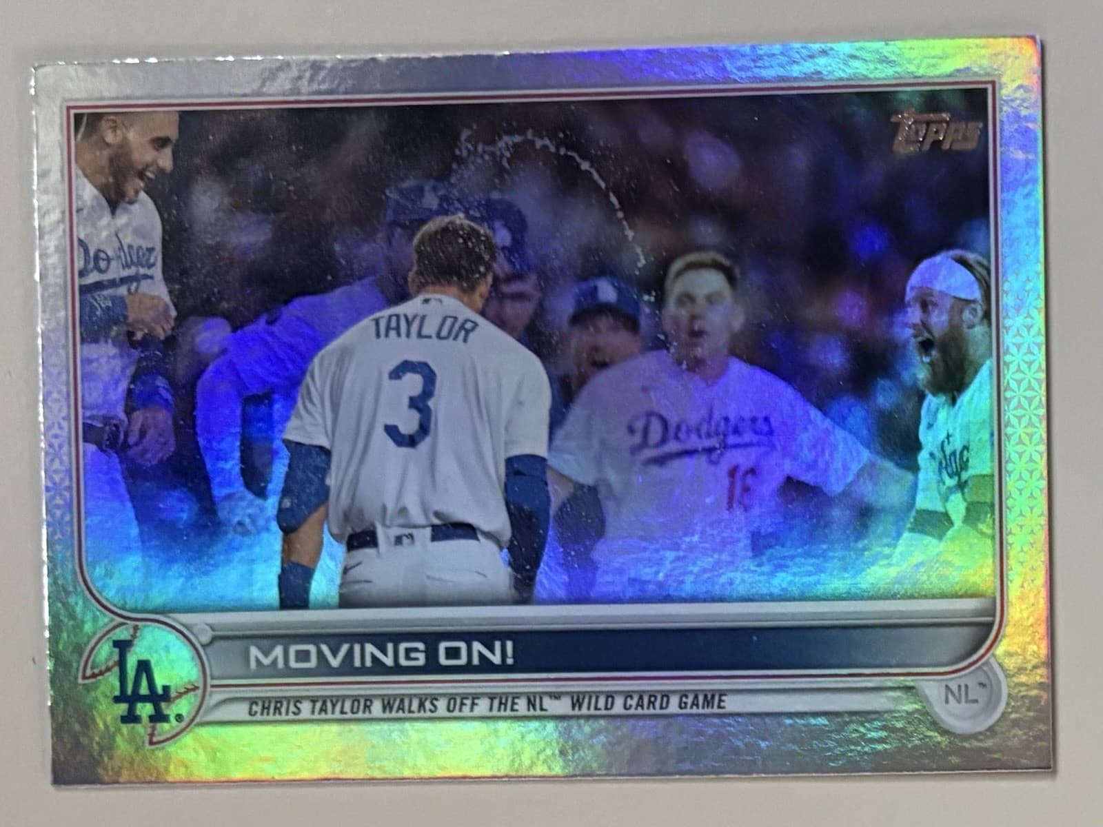 Checklist Chris Taylor 2022 Topps 2022 Topps example 2