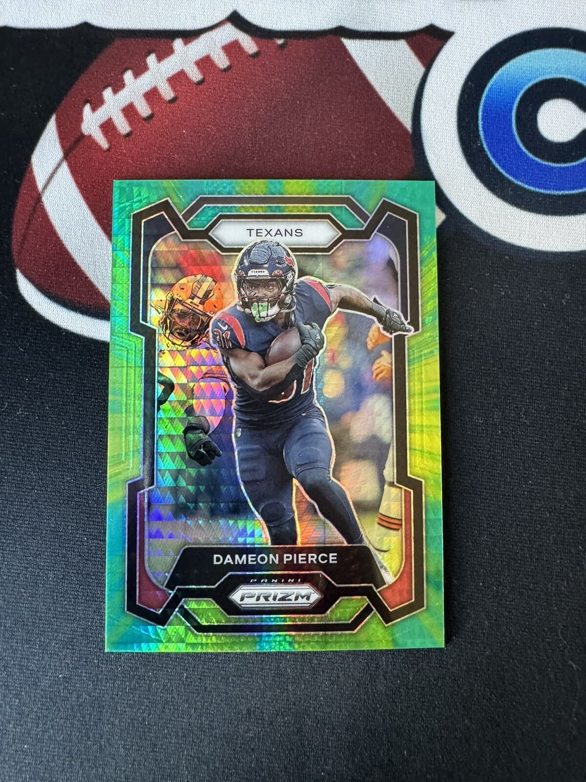 Dameon Pierce Green 2023 Panini Prizm 2023 Panini Prizm