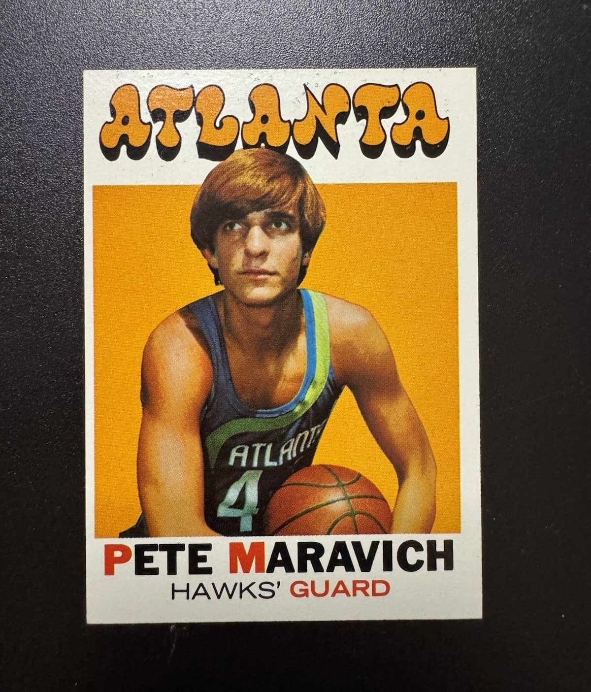 Pete Maravich Atlanta 1971 Topps