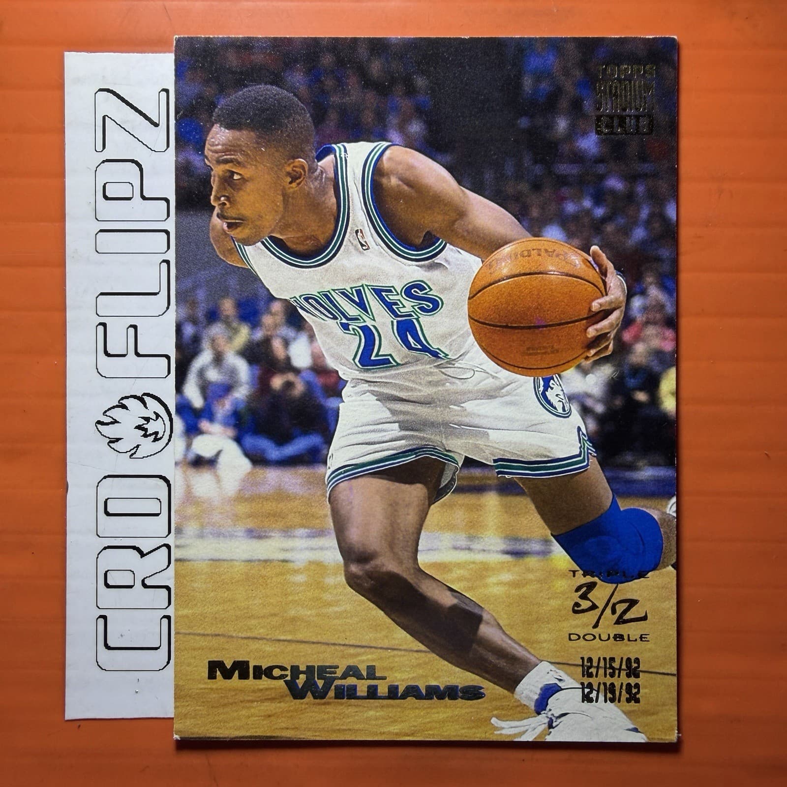Michael Williams 1993 Topps Stadium Club 1993 Topps Stadium Club