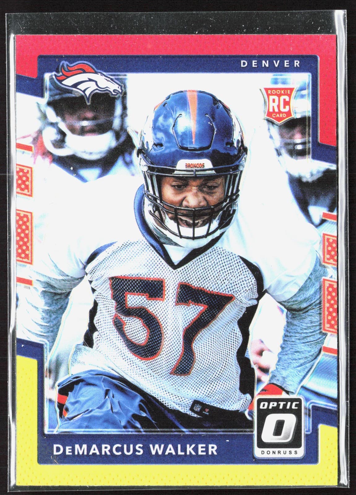 Marcus Walker Red 2017 Donruss Optic 2017 Donruss Optic