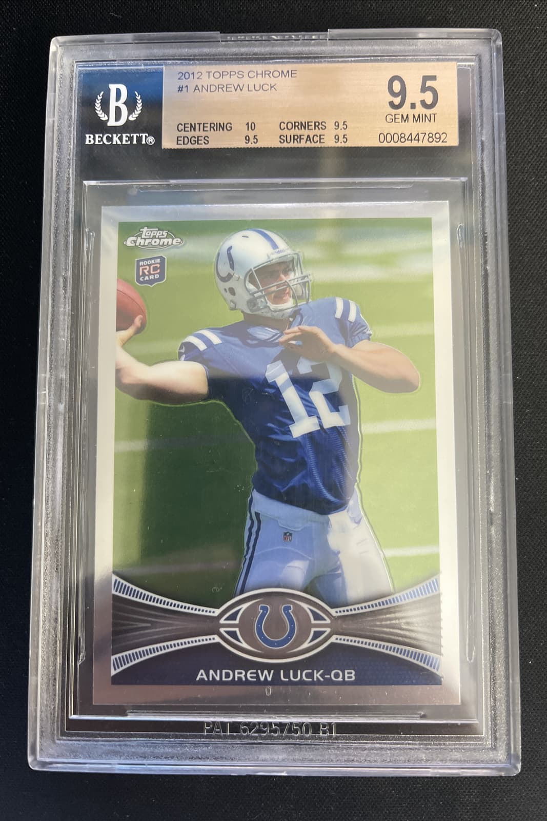 Andrew Luck 2012 Topps Chrome 2012 Topps Chrome