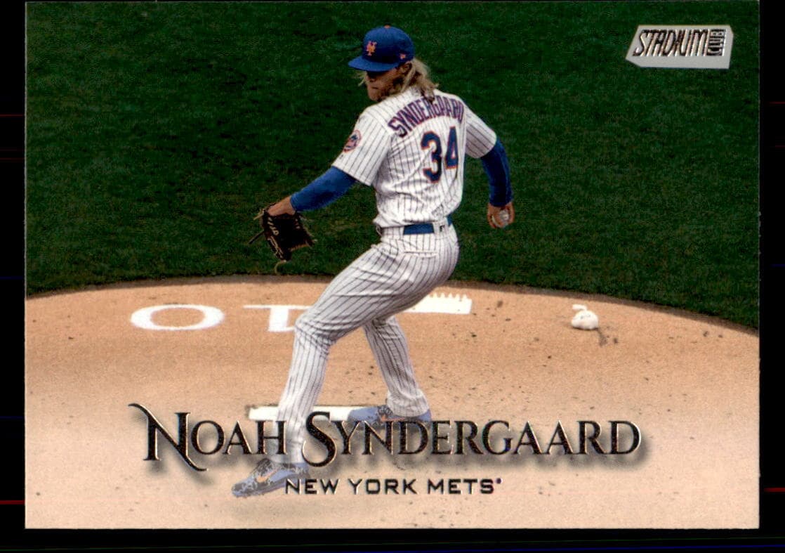 Noah Syndergaard New 2019 Stadium Club 2019 Stadium Club