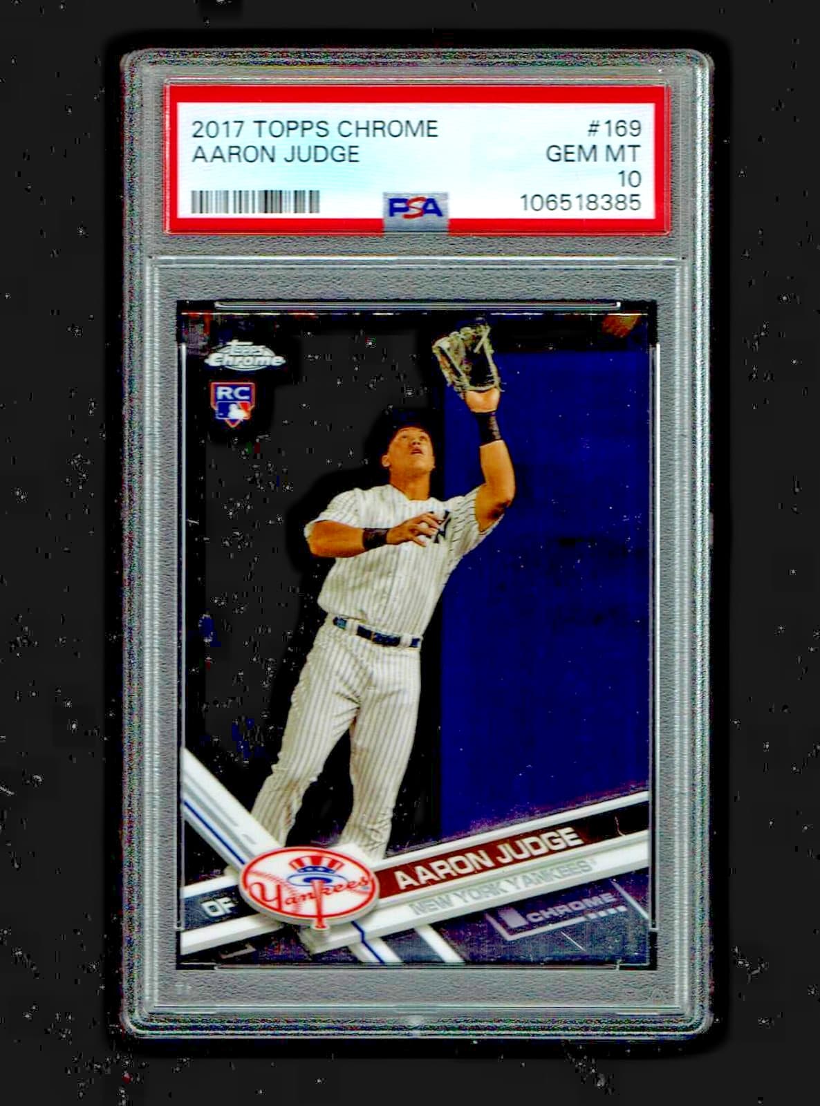 Aaron Judge Baseball 2017 Topps Chrome