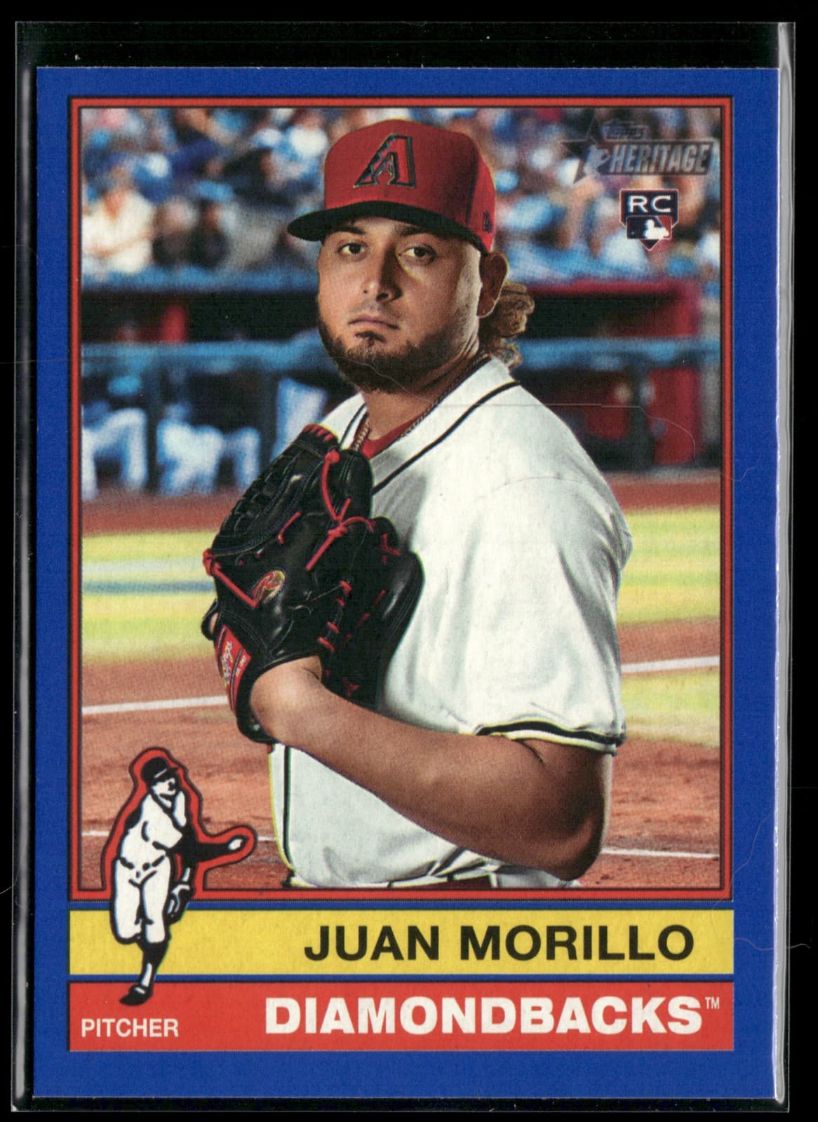 Juan Morillo Dark 2025 Topps Heritage 2025 Topps Heritage