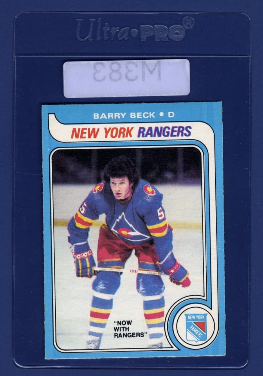 Barry Beck trading card
