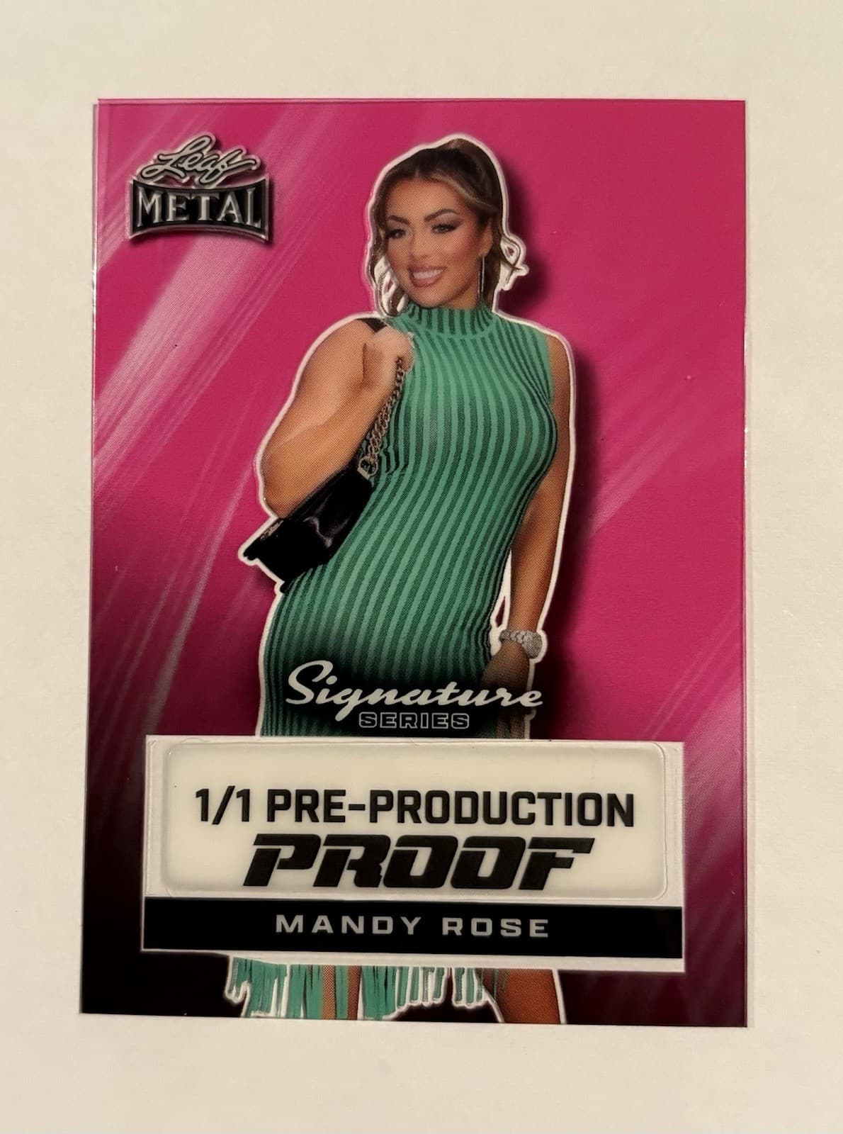 Metal Mandy Rose 2024 Leaf 2024 Leaf