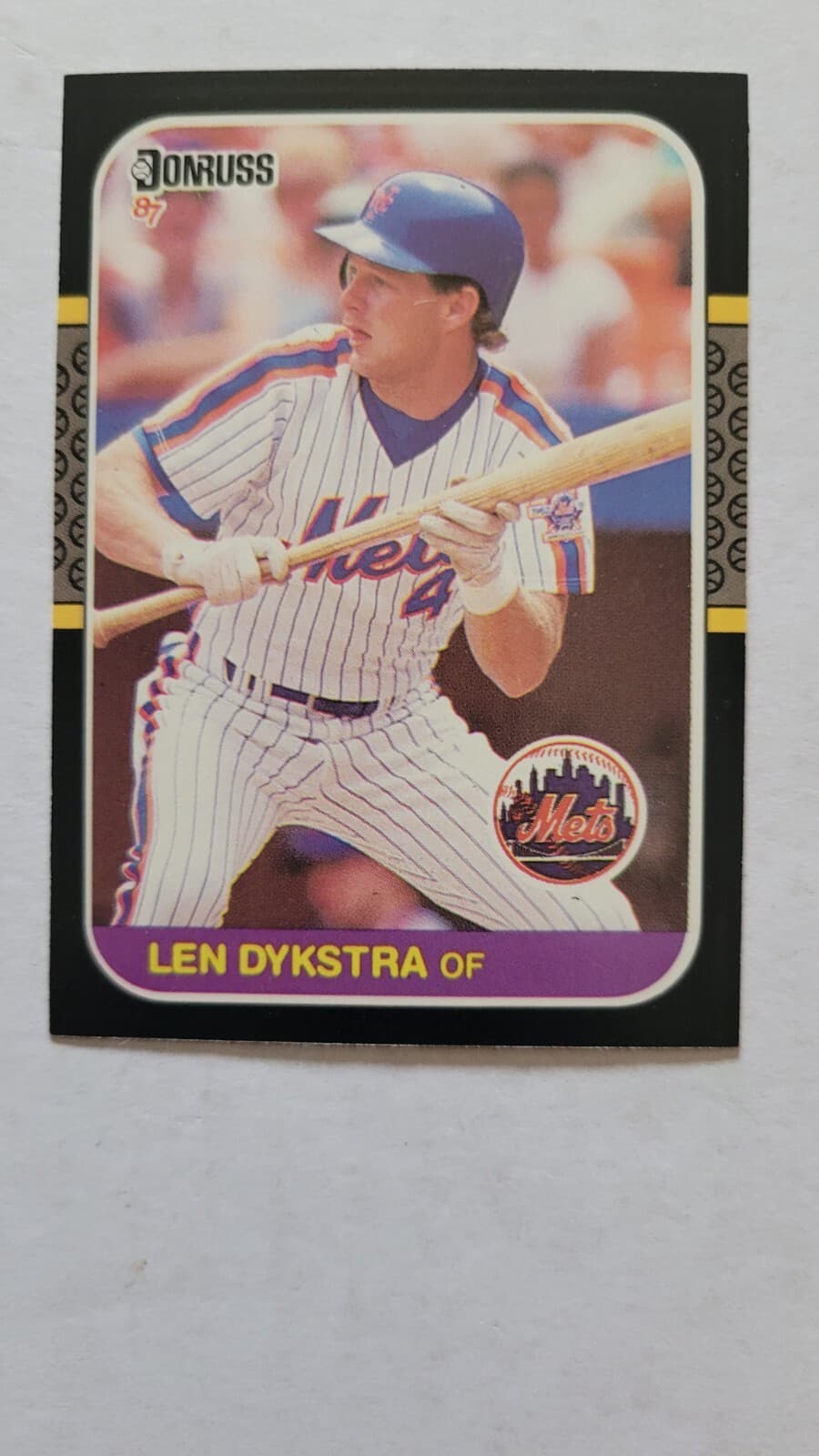 LEN DYKSTRA NM 1987 Donruss 1987 Donruss